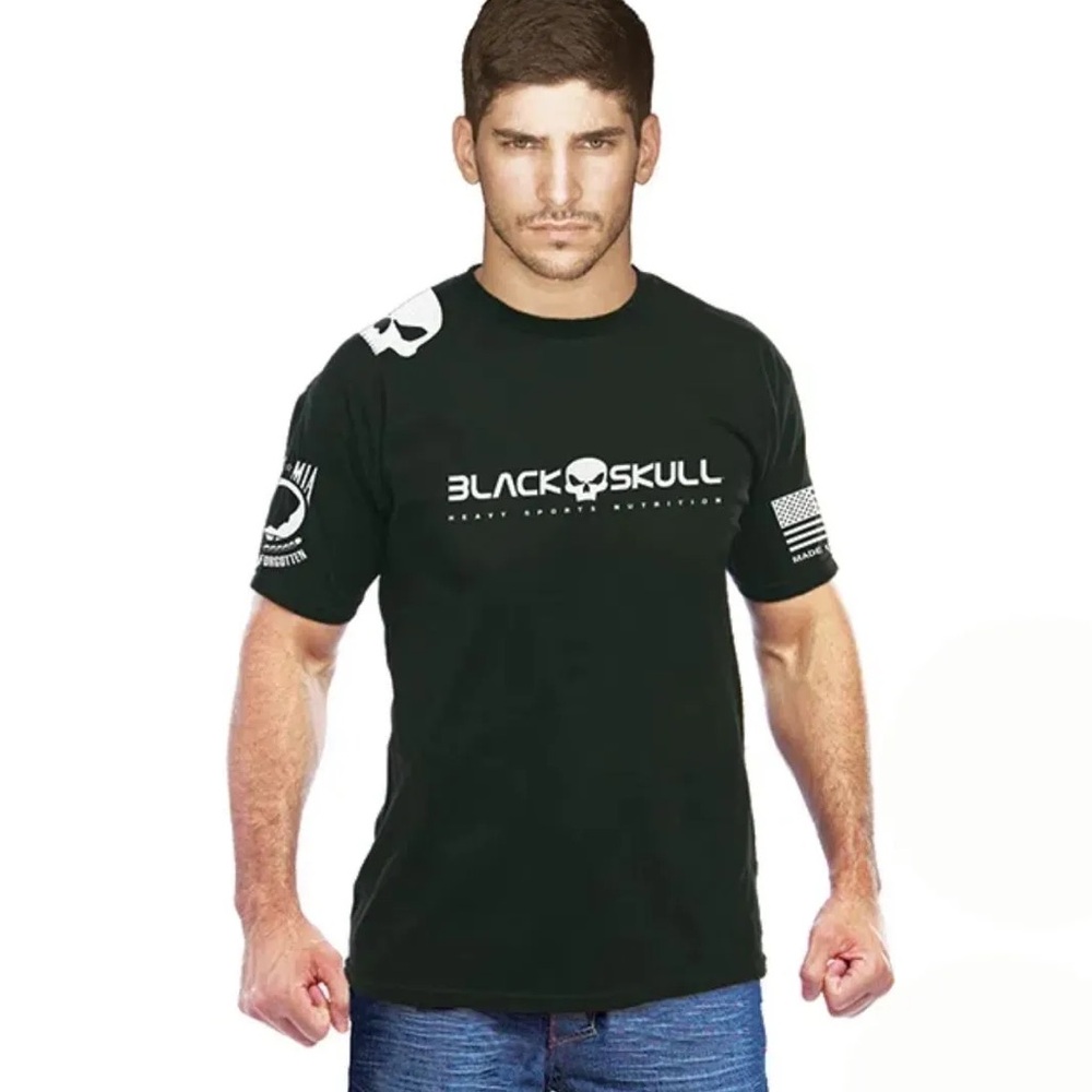 Black Skull USA Supplements - Zero Army Dri-Fit T-shirt - Black - XL - NEW